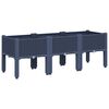 vidaXL &Zeta;&alpha;&rho;&nu;&tau;&iota;&nu;&iota;έ&rho;&alpha; &Kappa;ή&pi;&omicron;&upsilon; &mu;&epsilon; &Pi;ό&delta;&iota;&alpha; &Mu;&pi;&lambda;&epsilon; &Gamma;&kappa;&rho;&iota; 120x40x42 &epsilon;&kappa;. &Pi;&omicron;&lambda;&upsilon;&pi;&rho;&omicron;&pi;&upsilon;&lambda;έ&nu;&iota;&omicron;