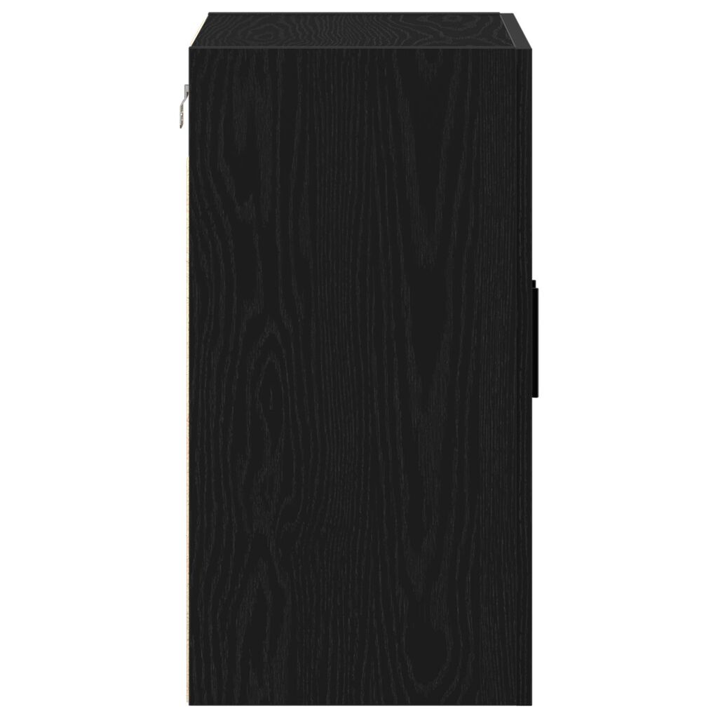 vidaXL ντουλάπι τοίχου Μαύρη Δρυός 60x31x60 εκ Επεξεργασμένο Ξύλο