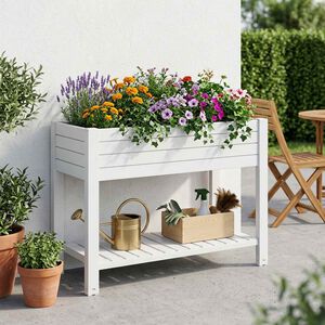 vidaXL &Zeta;&alpha;&rho;&nu;&tau;&iota;&nu;&iota;έ&rho;&alpha; &Kappa;ή&pi;&omicron;&upsilon; &Upsilon;&pi;&epsilon;&rho;&upsilon;&psi;&omega;&mu;έ&nu;&eta; &Lambda;&epsilon;&upsilon;&kappa;ή 110x45x79 &epsilon;&kappa;. &Pi;&omicron;&lambda;&upsilon;&pi;&rho;/&lambda;έ&nu;&iota;&omicron;