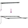 vidaXL Σκηνίτσα Αναδιπλούμενη Λευκό 350 x 200 cm