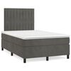 vidaXL &Kappa;&rho;&epsilon;&beta;ά&tau;&iota; Boxspring &mu;&epsilon; &Sigma;&tau;&rho;ώ&mu;&alpha; &Sigma;&kappa;&omicron;ύ&rho;&omicron; &Gamma;&kappa;&rho;&iota; 120x200 &epsilon;&kappa;. &Beta;&epsilon;&lambda;&omicron;ύ&delta;&iota;&nu;&omicron;