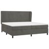 vidaXL &Kappa;&rho;&epsilon;&beta;ά&tau;&iota; Boxspring &mu;&epsilon; &Sigma;&tau;&rho;ώ&mu;&alpha; &Sigma;&kappa;&omicron;ύ&rho;&omicron; &Gamma;&kappa;&rho;&iota; 200x200 &epsilon;&kappa;. &Beta;&epsilon;&lambda;&omicron;ύ&delta;&iota;&nu;&omicron;