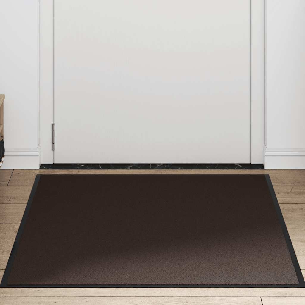 vidaXL Πατάκι Εισόδου Καφέ 90 x 120 εκ.