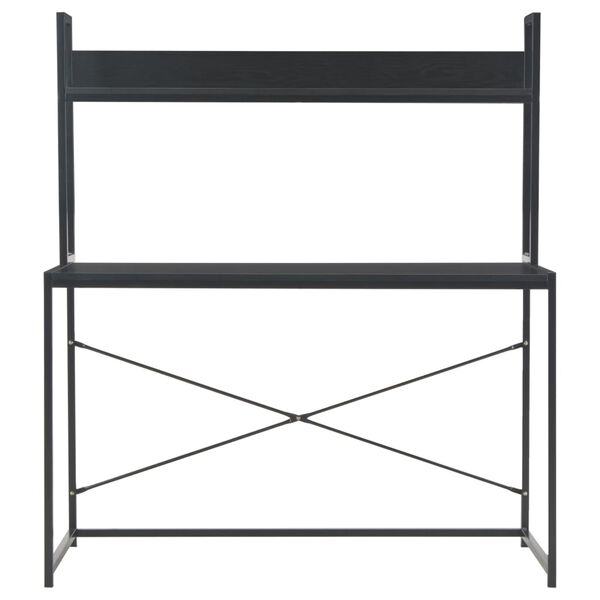 vidaXL Γραφείο Υπολογιστή Μαύρο 120 x 60 x 138 εκ.