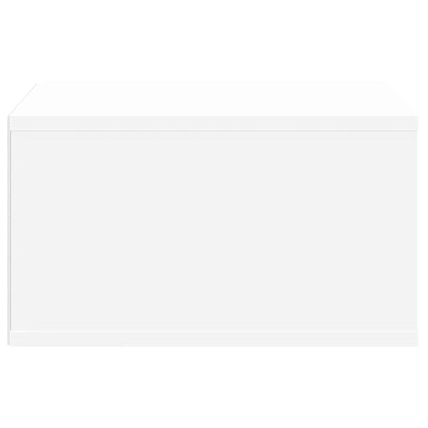vidaXL Βάση Εκτυπωτή Λευκή 49 x 40 x 22,5 εκ. από Επεξεργασμένο Ξύλο