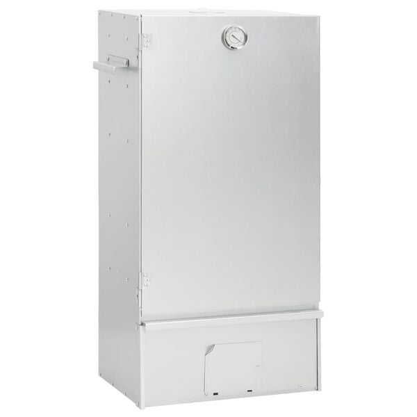 vidaXL Καπνιστήριο Μπάρμπεκιου με Σύστημα Κρύου Καπνού Γαλβαν. Χάλυβας