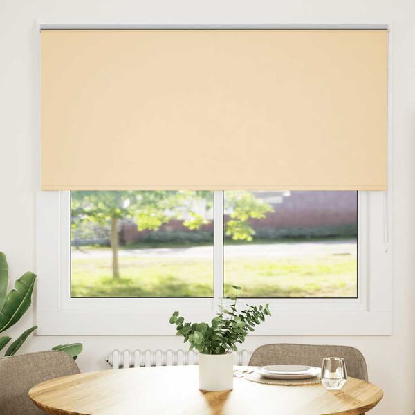 vidaXL Roller Blind Blackout &Mu;&pi;&epsilon;&zeta; 165x150 cm &Pi;&lambda;ά&tau;&omicron;&sigmaf; &upsilon;&phi;ά&sigma;&mu;&alpha;&tau;&omicron;&sigmaf; 161,6cm