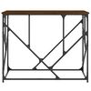 vidaXL Τραπέζι Κονσόλα Καφέ Δρυς 100x40x80 εκ. Επεξεργασμένο Ξύλο