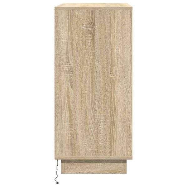 vidaXL Κομοδίνο Δρύς Sonoma 71 x 34.5 x 75 εκ. Επεξεργασμένο ξύλο