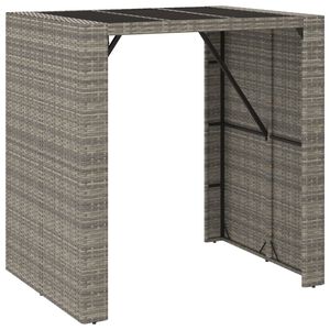 vidaXL &Tau;&rho;&alpha;&pi;έ&zeta;&iota; &Mu;&pi;&alpha;&rho; &mu;&epsilon; &Gamma;&upsilon;ά&lambda;. &Epsilon;&pi;&iota;&phi;ά&nu;&epsilon;&iota;&alpha; &Gamma;&kappa;&rho;&iota; 105x80x110 &epsilon;&kappa;. &Sigma;&upsilon;&nu;&theta;. &Rho;&alpha;&tau;ά&nu;