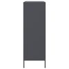 vidaXL Ντουλάπι Ανθρακί 68x39x113 εκ. από Ατσάλι