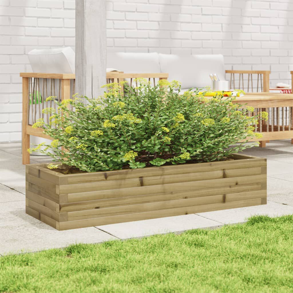 vidaXL Ζαρντινιέρα Κήπου 110x40x23 εκ. από Εμποτισμένο Ξύλο Πεύκου