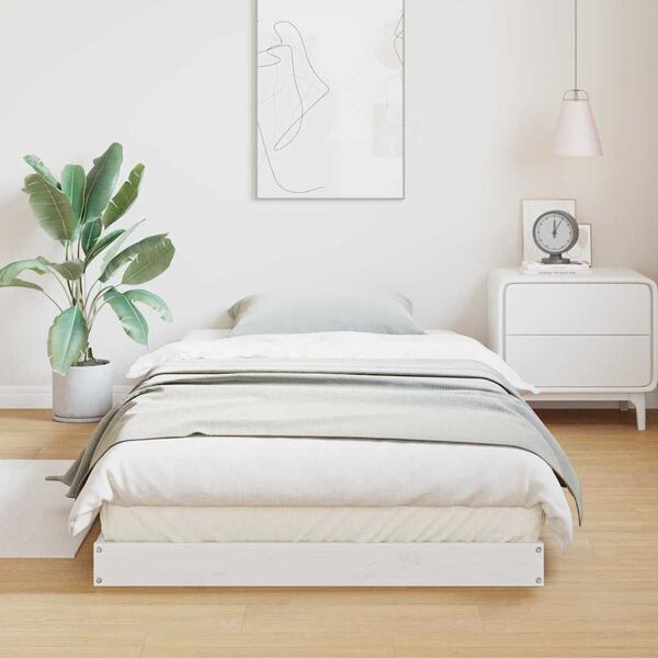 vidaXL &Kappa;&rho;&epsilon;&beta;ά&tau;&iota; &delta;&alpha;&pi;έ&delta;&omicron;&upsilon; &Lambda;&epsilon;&upsilon;&kappa;ό 213.5 x 104 x 9 &epsilon;&kappa;. &Sigma;&tau;&epsilon;&rho;&epsilon;ά &xi;&upsilon;&lambda;&epsilon;ί&alpha; &pi;&epsilon;ύ&kappa;&omicron;&upsilon;