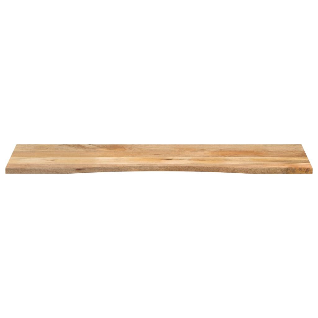 vidaXL Επιφάνεια Γραφείου Καμπύλη 160x50x2,5 εκ Μασίφ Ακατ. Μάνγκο