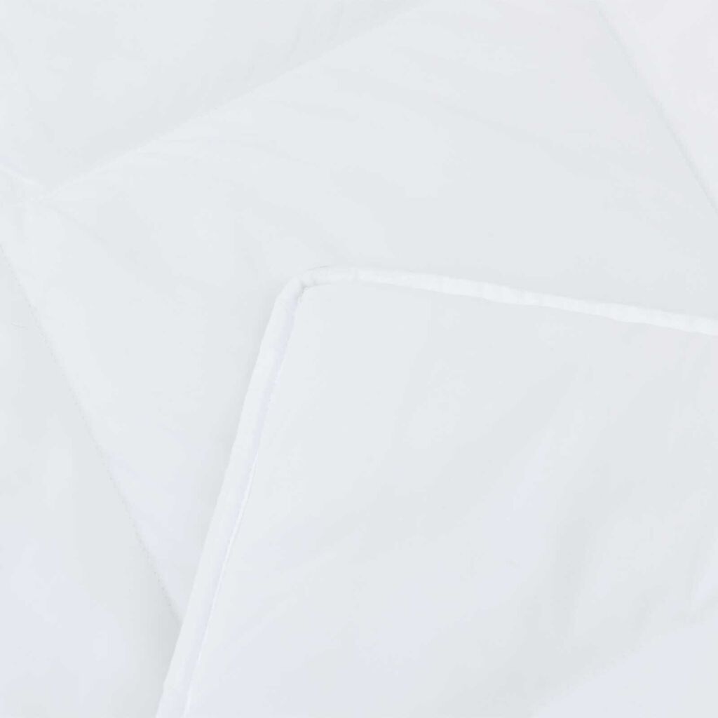 vidaXL Πάπλωμα με μαξιλάρι 3 pcs Λευκό 200 x 200 cm Μικροΐνες