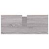 vidaXL Ντουλάπι Μπάνιου Γκρι Sonoma 80 x 33 x 60 εκ. από Επεξεργ. Ξύλο