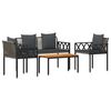 vidaXL &Sigma;&epsilon;&tau; &Epsilon;&xi;&omega;&tau;&epsilon;&rho;&iota;&kappa;ώ&nu; &Epsilon;&pi;ί&pi;&lambda;&omega;&nu; 4 &tau;&mu;&chi;. &Gamma;&kappa;&rho;&iota; &kappa;&alpha;&iota; &Sigma;&kappa;&omicron;ύ&rho;&omicron; &Gamma;&kappa;&rho;&iota;