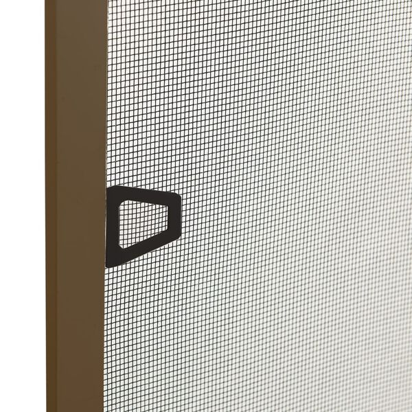 vidaXL Σήτα Εντόμων για Παράθυρα Καφέ 80 x 100 εκ.