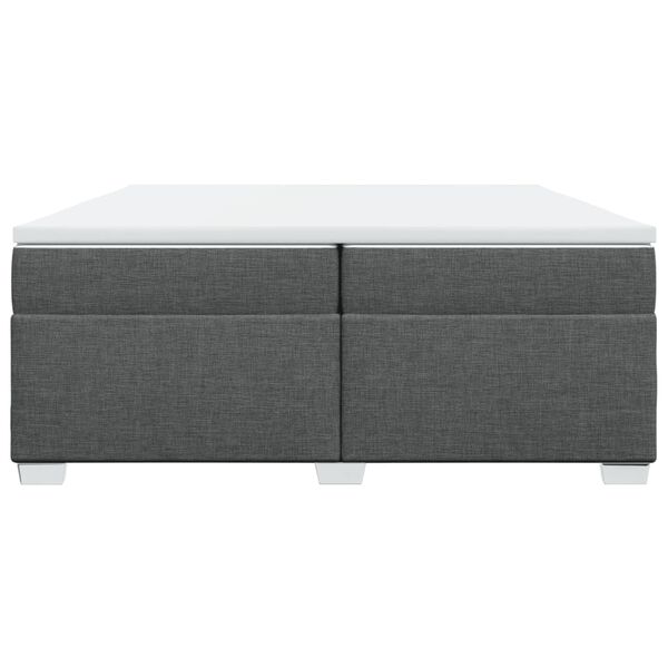 vidaXL &Kappa;&rho;&epsilon;&beta;ά&tau;&iota; Boxspring &mu;&epsilon; &Sigma;&tau;&rho;ώ&mu;&alpha; &Sigma;&kappa;&omicron;ύ&rho;&omicron; &Gamma;&kappa;&rho;&iota; 200x200 &epsilon;&kappa;. &Upsilon;&phi;&alpha;&sigma;&mu;ά&tau;&iota;&nu;&omicron;