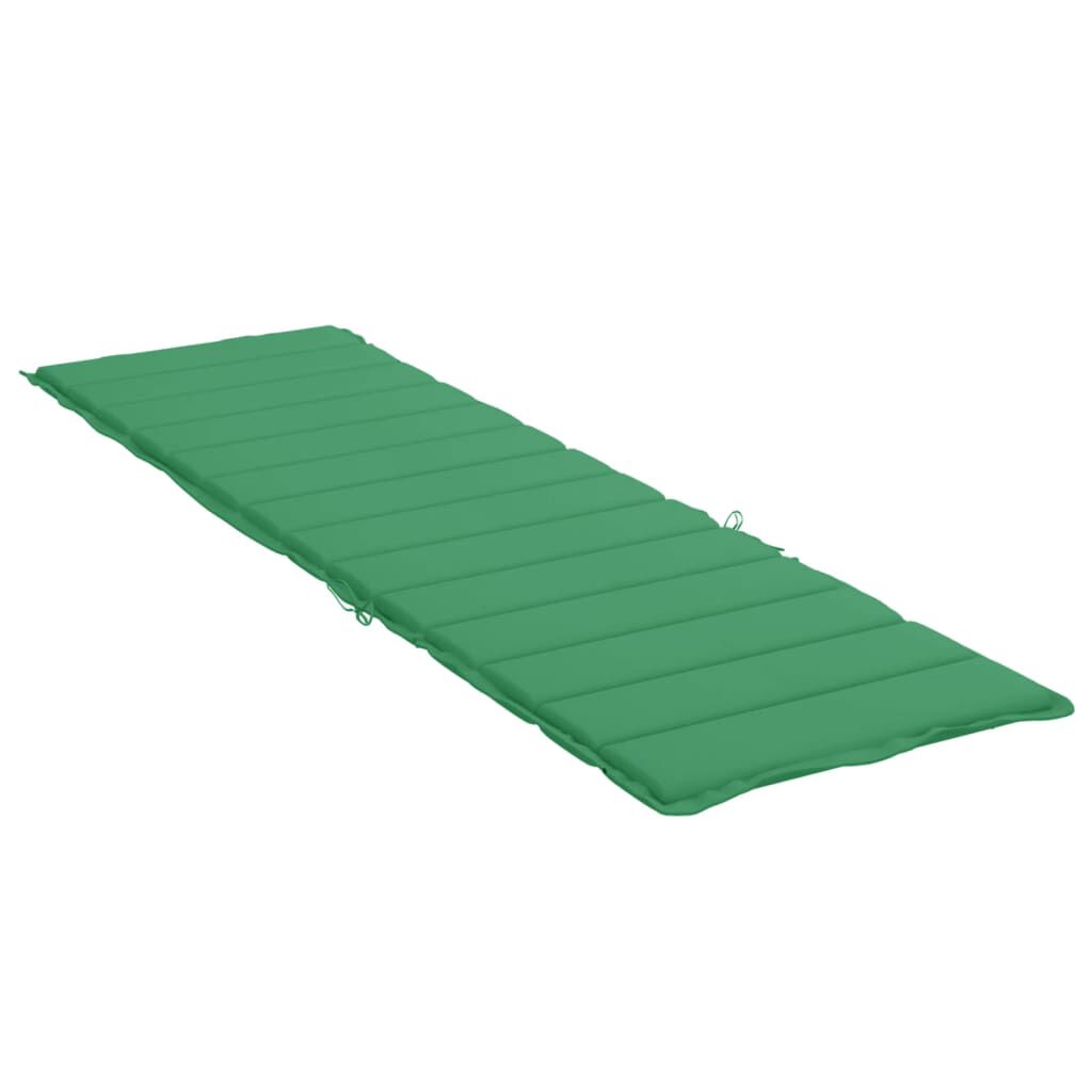 vidaXL Μαξιλάρι Ξαπλώστρας Πράσινο 200 x 60 x 3 εκ. από Ύφασμα Oxford