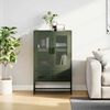 vidaXL Ντουλάπι Πράσινο Λαδί 68x39x111,5 εκ. από Ατσάλι
