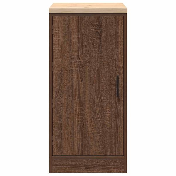 vidaXL ντουλάπι αποθήκευσης γκαράζ 40x51x85 εκ μασίφ ξύλο πεύκο