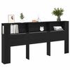 vidaXL Κρεβάτι με Κεφαλάρι 220 x 18,5 x 104,5 εκ. Επεξεργασμένο ξύλο