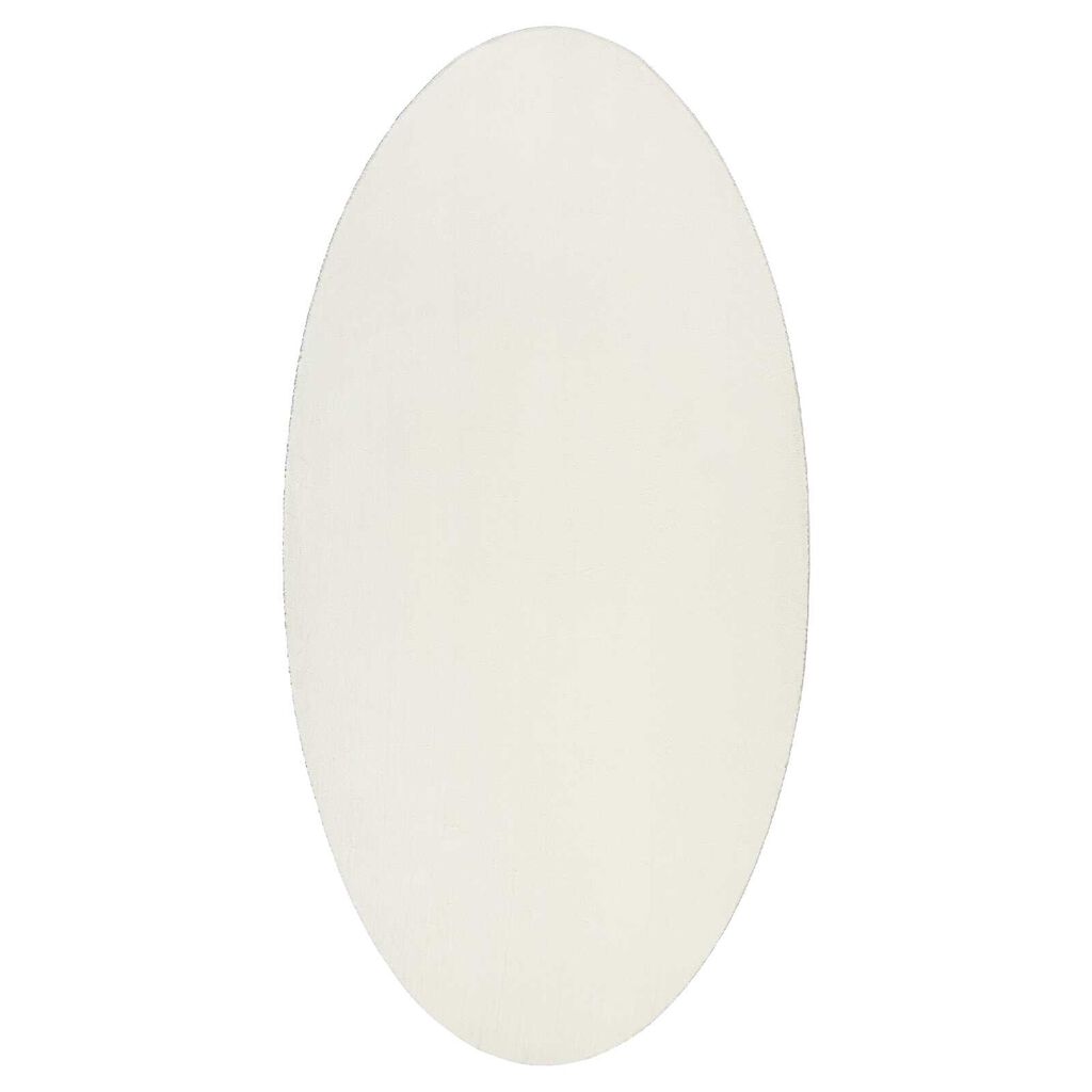 vidaXL Χαλί Κρεμ 80 x 150 cm Πολυεστέρας