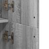 vidaXL Ντουλάπι Γκρι Sonoma 70x35x180 εκ. από Επεξεργασμένο Ξύλο