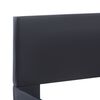 vidaXL Πλαίσιο Κρεβατιού με LED Μαύρο 120x200 εκ. από Συνθετικό Δέρμα