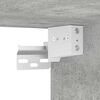 vidaXL Παπουτσοθήκη Γκρι Σκυροδέματος 31,5x35x70 εκ. από Επεξ. Ξύλο