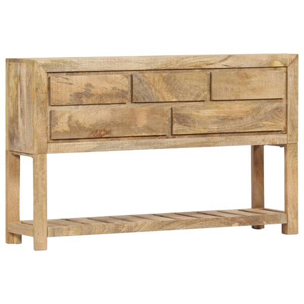 vidaXL Κονσόλα 120 x 30 x 75 εκ. από Μασίφ Ξύλο Μάνγκο