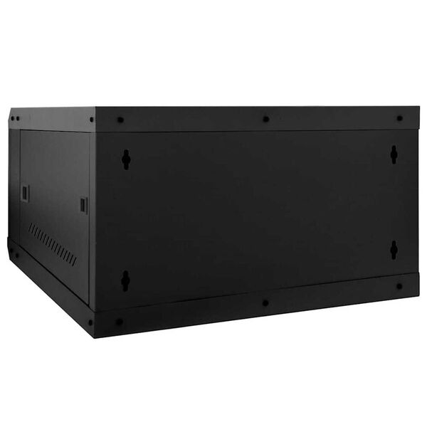 vidaXL Ντουλάπα δικτύου με αποθήκευση Μαύρο 53 x 60 x 30 εκ Ατσάλι