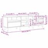 vidaXL &Nu;&tau;&omicron;&upsilon;&lambda;ά&pi;&iota; TV Artisan Oak 150 x 30 x 45 &epsilon;&kappa; &Epsilon;&pi;&epsilon;&xi;&epsilon;&rho;&gamma;&alpha;&sigma;&mu;έ&nu;&omicron; &xi;ύ&lambda;&omicron;