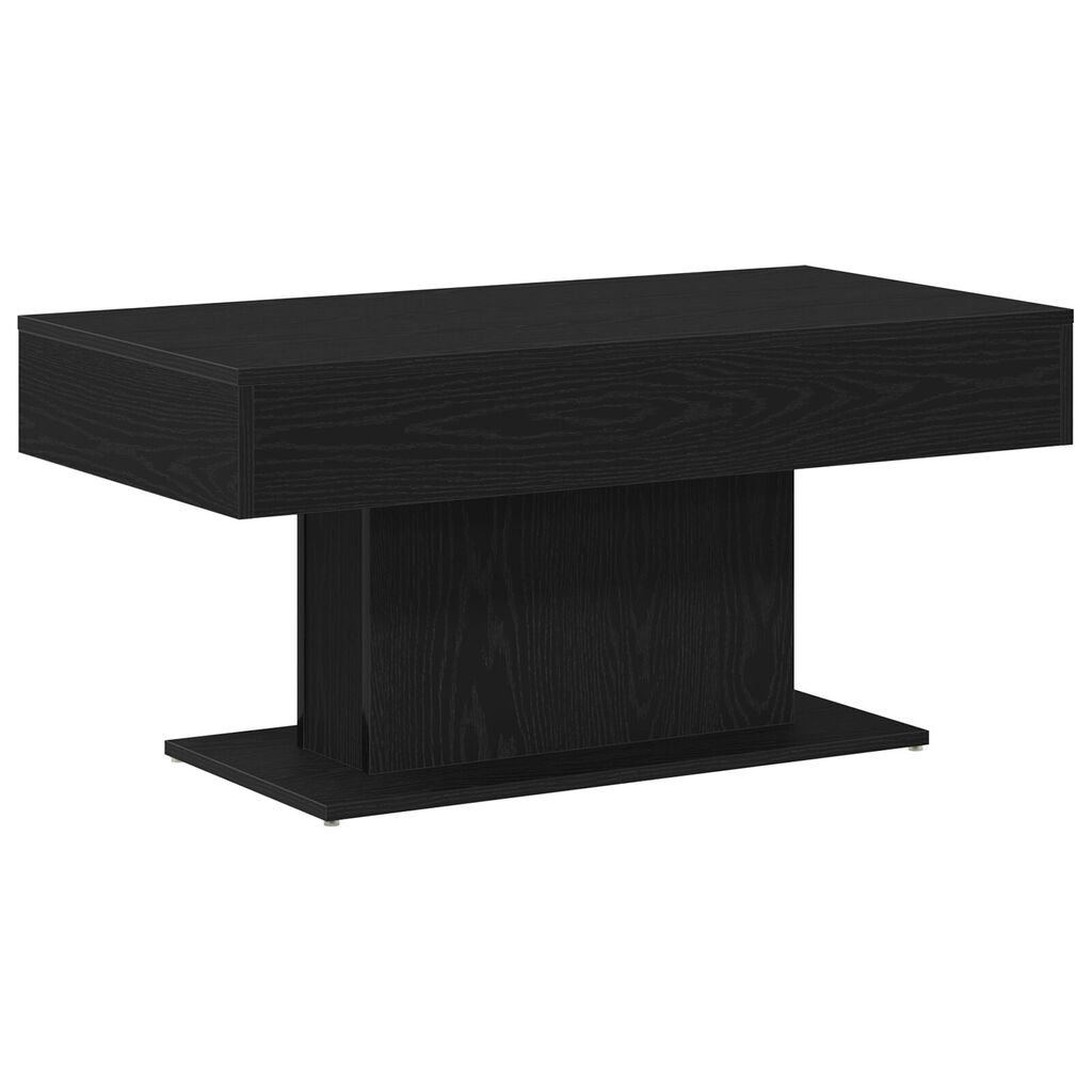 vidaXL Καφετιέρα σε Μαύρη Δρυς 96x50x45 εκ Ξύλο