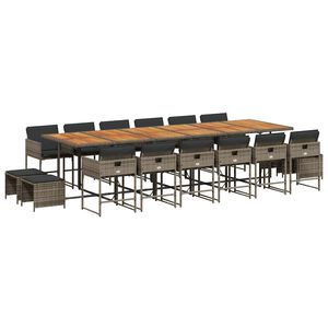 vidaXL &Sigma;&epsilon;&tau; &Tau;&rho;&alpha;&pi;&epsilon;&zeta;&alpha;&rho;ί&alpha;&sigmaf; &Kappa;ή&pi;&omicron;&upsilon; 17 &tau;&epsilon;&mu;. &Gamma;&kappa;&rho;&iota; &alpha;&pi;ό &Sigma;&upsilon;&nu;&theta;. &Rho;&alpha;&tau;ά&nu; &mu;&epsilon; &Mu;&alpha;&xi;&iota;&lambda;ά&rho;&iota;&alpha;