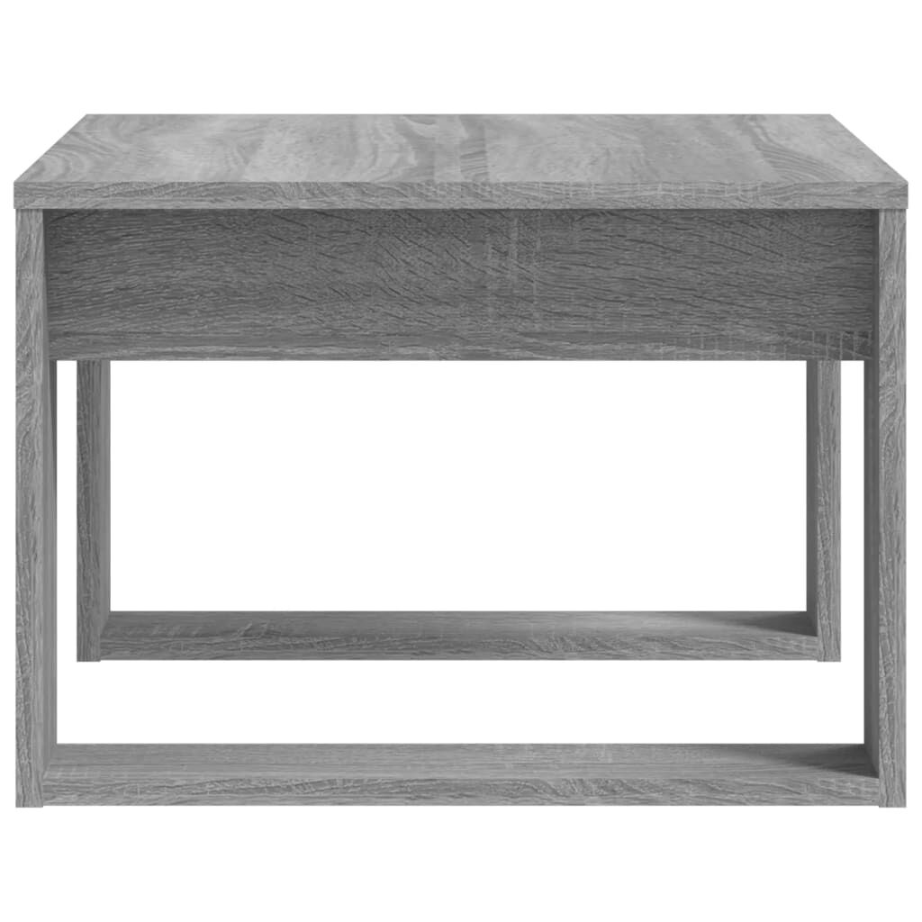 vidaXL Βοηθητικό Τραπέζι Γκρι Sonoma 50x50x35 εκ. Επεξεργασμένο Ξύλο