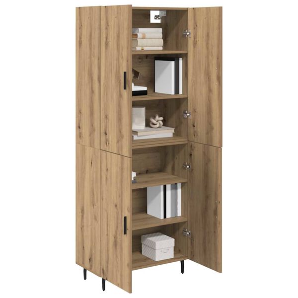 vidaXL Highboard 2 pcs Artisan Oak &Sigma;ύ&nu;&theta;&epsilon;&tau;&omicron; &Xi;ύ&lambda;&omicron; &kappa;&alpha;&iota; &Gamma;&upsilon;&alpha;&lambda;ί