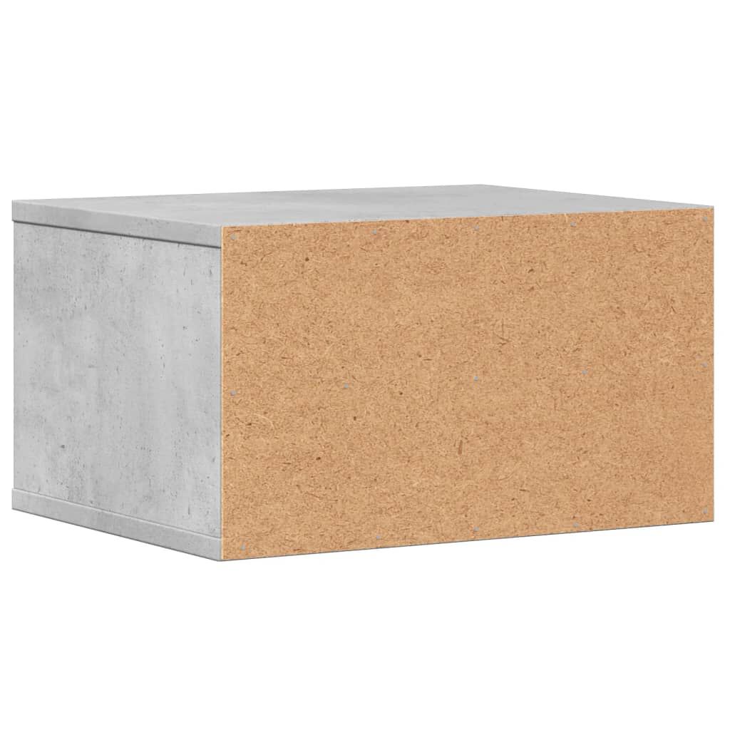 vidaXL Βάση Εκτυπωτή Γκρι Σκυρ. 40x32x22,5 εκ. από Επεξεργασμένο Ξύλο