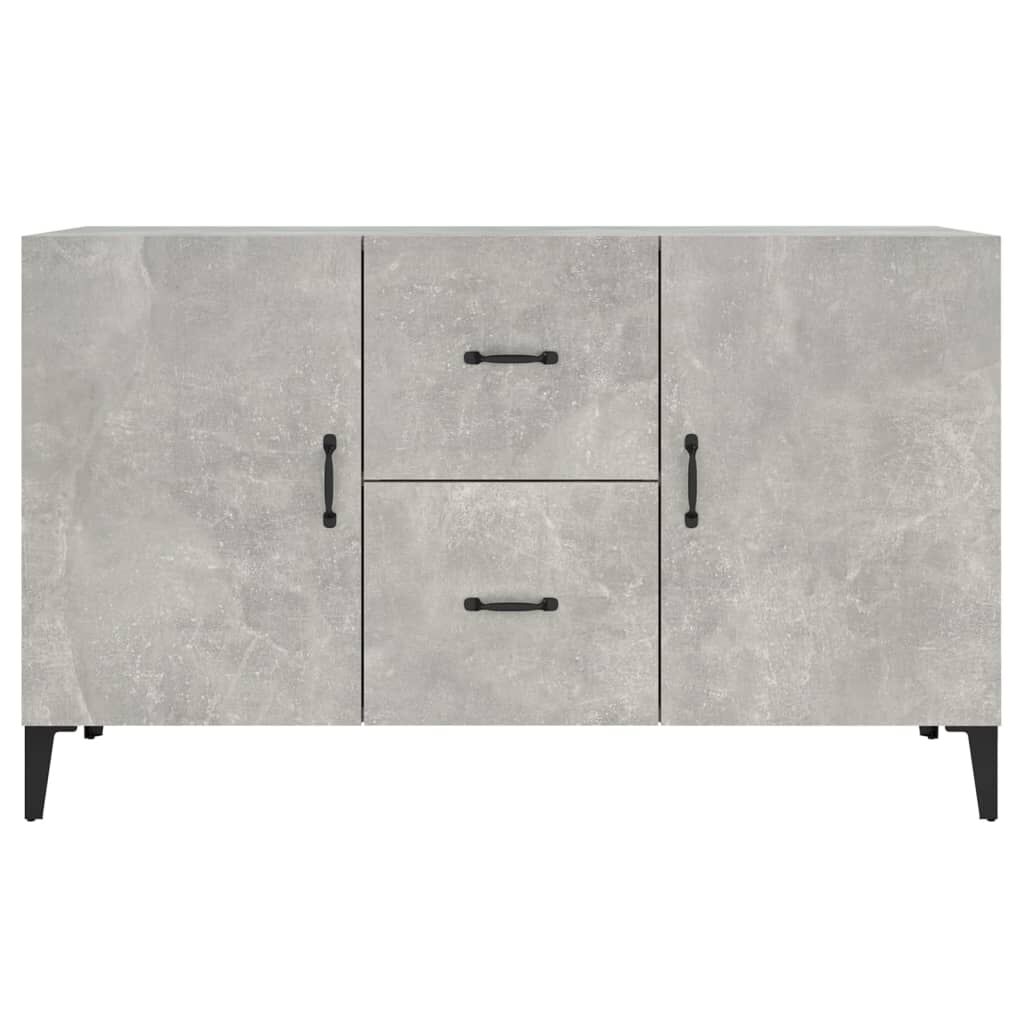 vidaXL Ντουλάπι Γκρι Σκυροδέματος 100 x 36 x 60 εκ. Επεξεργασμένο Ξύλο