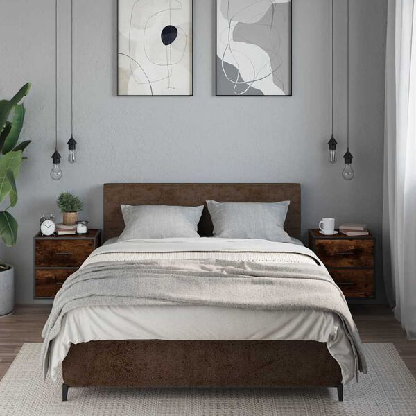 vidaXL &Epsilon;&pi;ί&tau;&omicron;&iota;&chi;&alpha; &kappa;&omicron;&mu;&omicron;&delta;ί&nu;&alpha; 2 &tau;&epsilon;&mu;ά&chi;&iota;&alpha; &kappa;&alpha;&pi;&nu;&iota;&sigma;&tau;ή &delta;&rho;&upsilon;&sigmaf; 40x31x39,5 cm