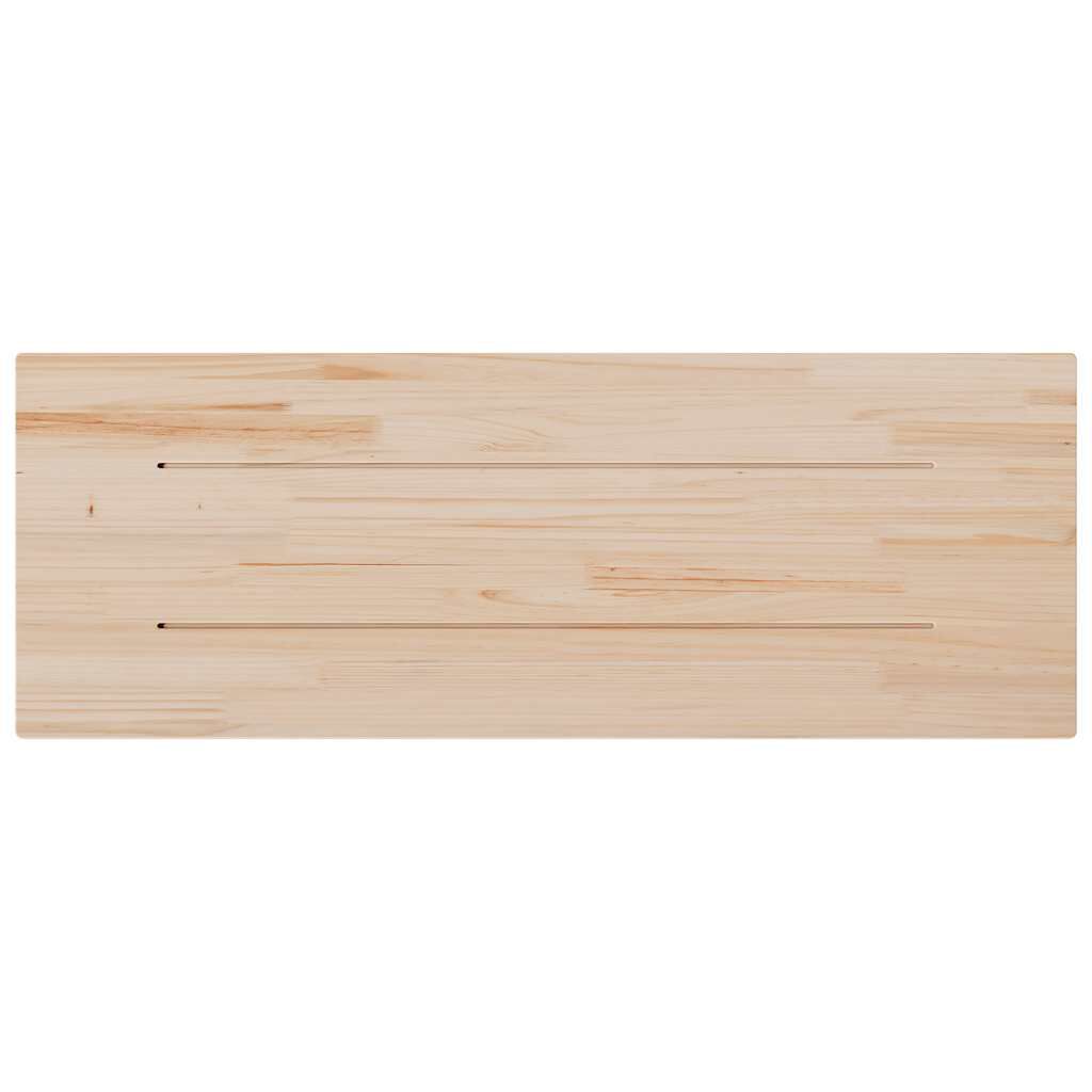 vidaXL Επιφάνεια Τραπεζιού Ορθογώνια 110x40x1,7 εκ. Μασίφ Ξύλο Πεύκου
