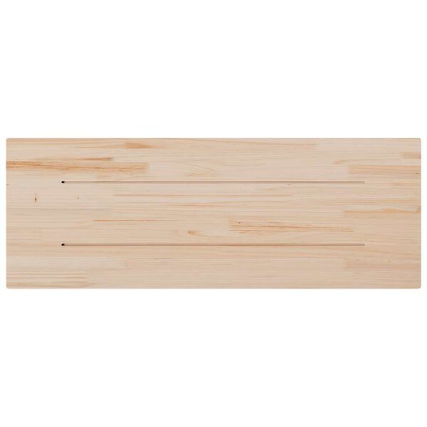 vidaXL Επιφάνεια Τραπεζιού Ορθογώνια 110x40x1,7 εκ. Μασίφ Ξύλο Πεύκου