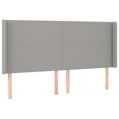 vidaXL Κρεβάτι Boxspring με Στρώμα Αν. Πράσινο 160x200εκ Υφασμάτινο