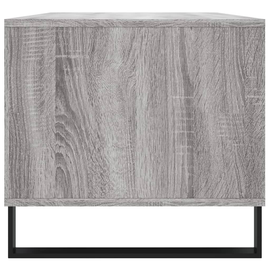 vidaXL Τραπεζάκι Σαλονιού Γκρι Sonoma 90x49x45 εκ.Επεξεργασμένο Ξύλο