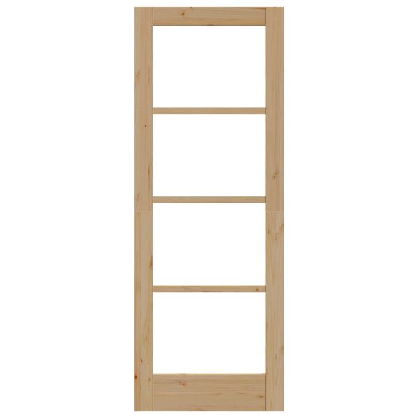 vidaXL Εσωτερική Πόρτα με Γυαλί "ORKDAL" 73,5x198,5x4 cm Μασίφ Ξύλο Πεύκου