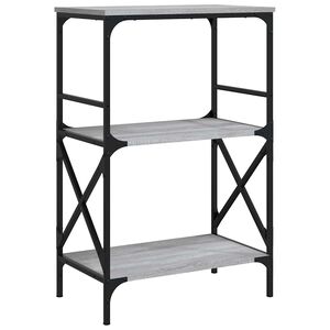 vidaXL &Beta;&iota;&beta;&lambda;&iota;&omicron;&theta;ή&kappa;&eta; 3 &Epsilon;&pi;&iota;&pi;έ&delta;&omega;&nu; &Gamma;&kappa;&rho;&iota; Sonoma 59x35x90,5 &epsilon;&kappa;. &Epsilon;&pi;&epsilon;&xi;&epsilon;&rho;&gamma;. &Xi;ύ&lambda;&omicron;