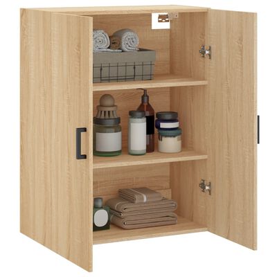 vidaXL Ντουλάπι Επιτοίχιο Sonoma Δρυς 69,5 x 34 x 90 εκ.