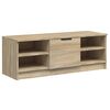 vidaXL Έπιπλο Τηλεόρασης Sonoma Δρυς 102x35,5x36,5εκ. Επεξεργ. Ξύλο