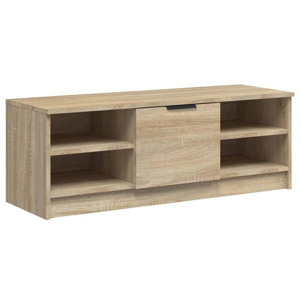 vidaXL Έπιπλο Τηλεόρασης Sonoma Δρυς 102x35,5x36,5εκ. Επεξεργ. Ξύλο